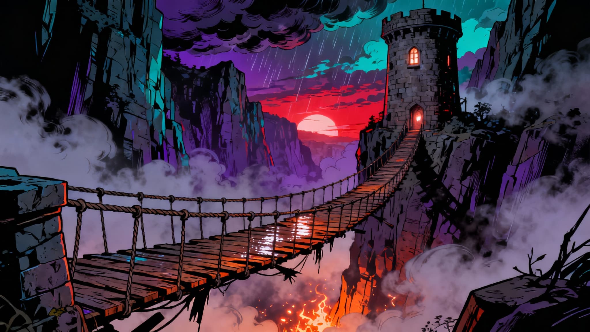 The Bridge of Emberfog adventure